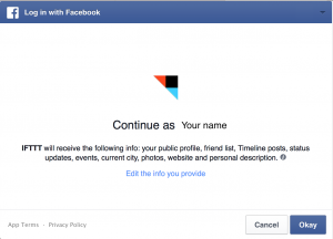 IFTTT conect